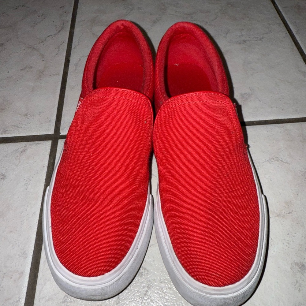 Nike Red Slip-On Kids Shoes